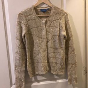 Vera wang sparkly sweater